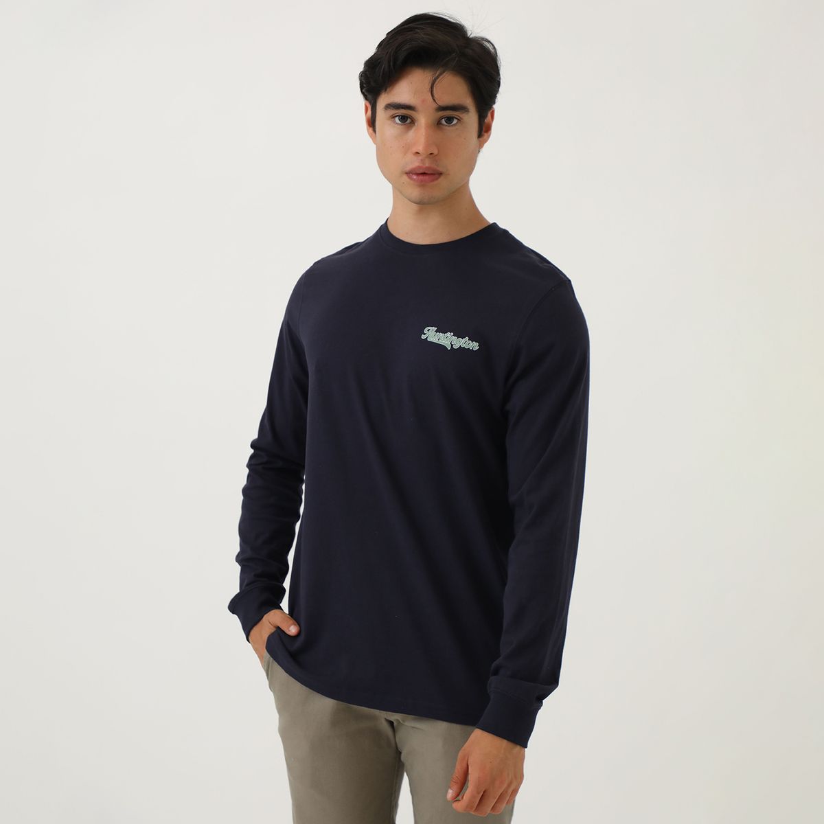 HUNTINGTON - Polo 100% Algodón Manga Larga Huntington