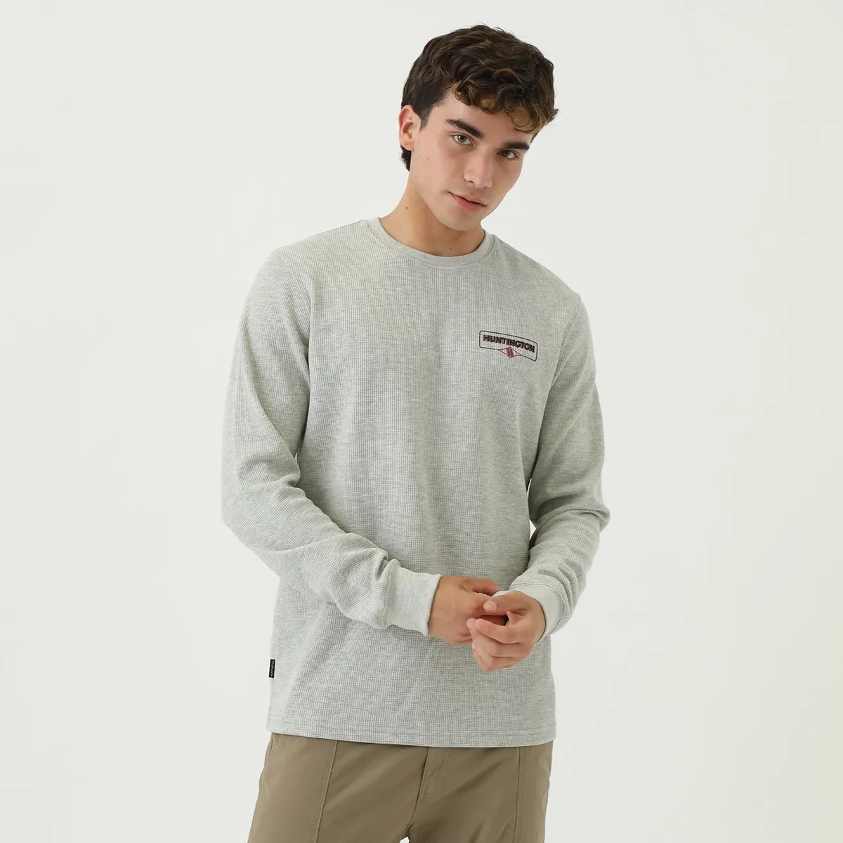 HUNTINGTON - Polo Manga Larga Thermal Huntington