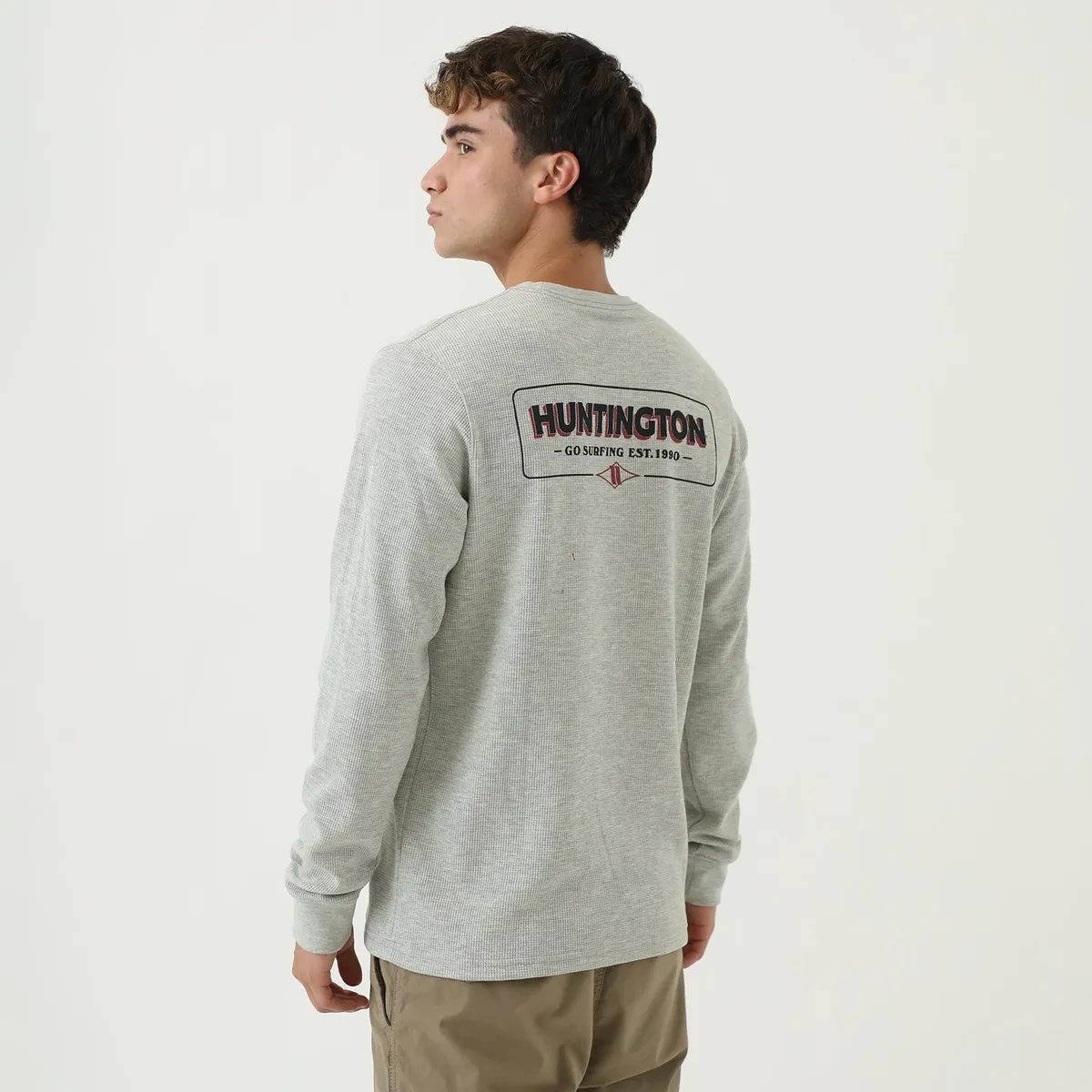 HUNTINGTON - Polo Manga Larga Thermal Huntington