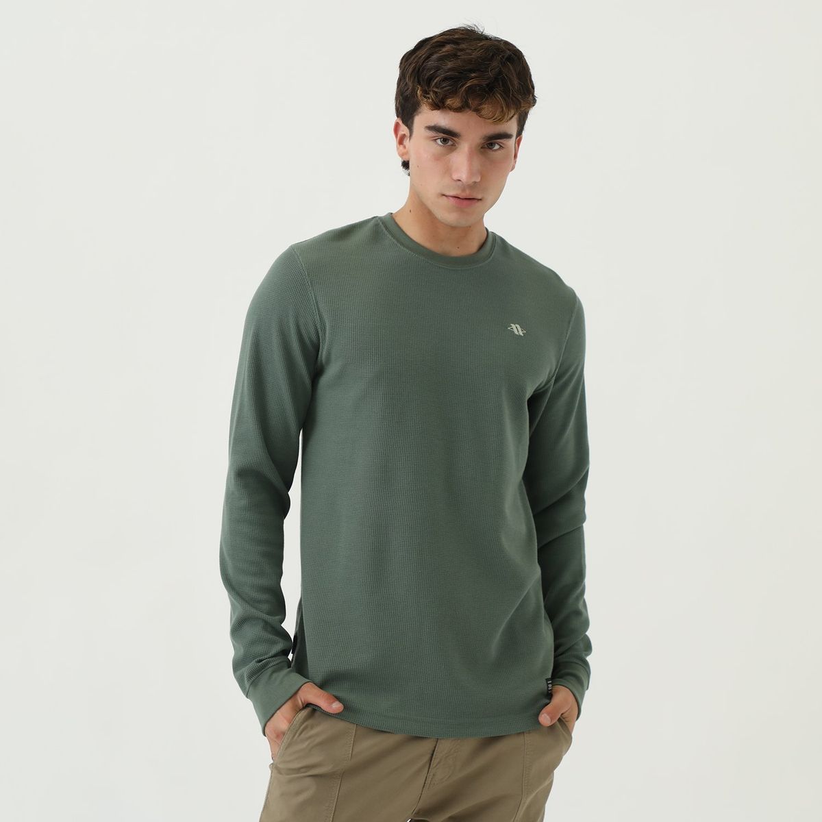 HUNTINGTON - Polo Manga Larga Thermal Huntington