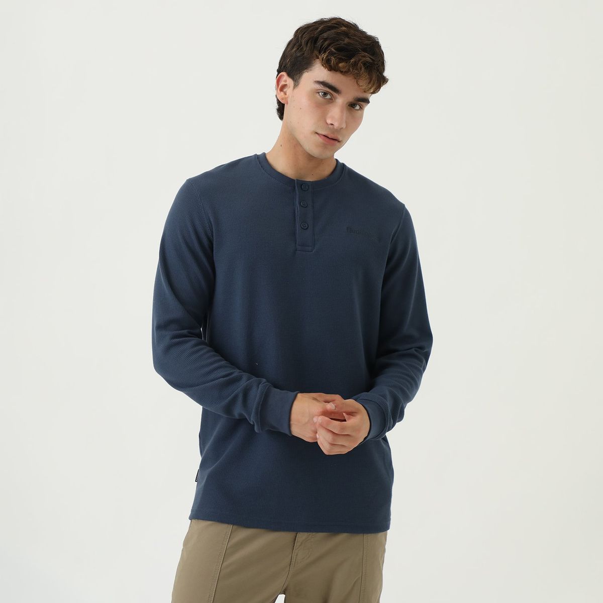 HUNTINGTON - Polo Manga Larga Thermal Huntington