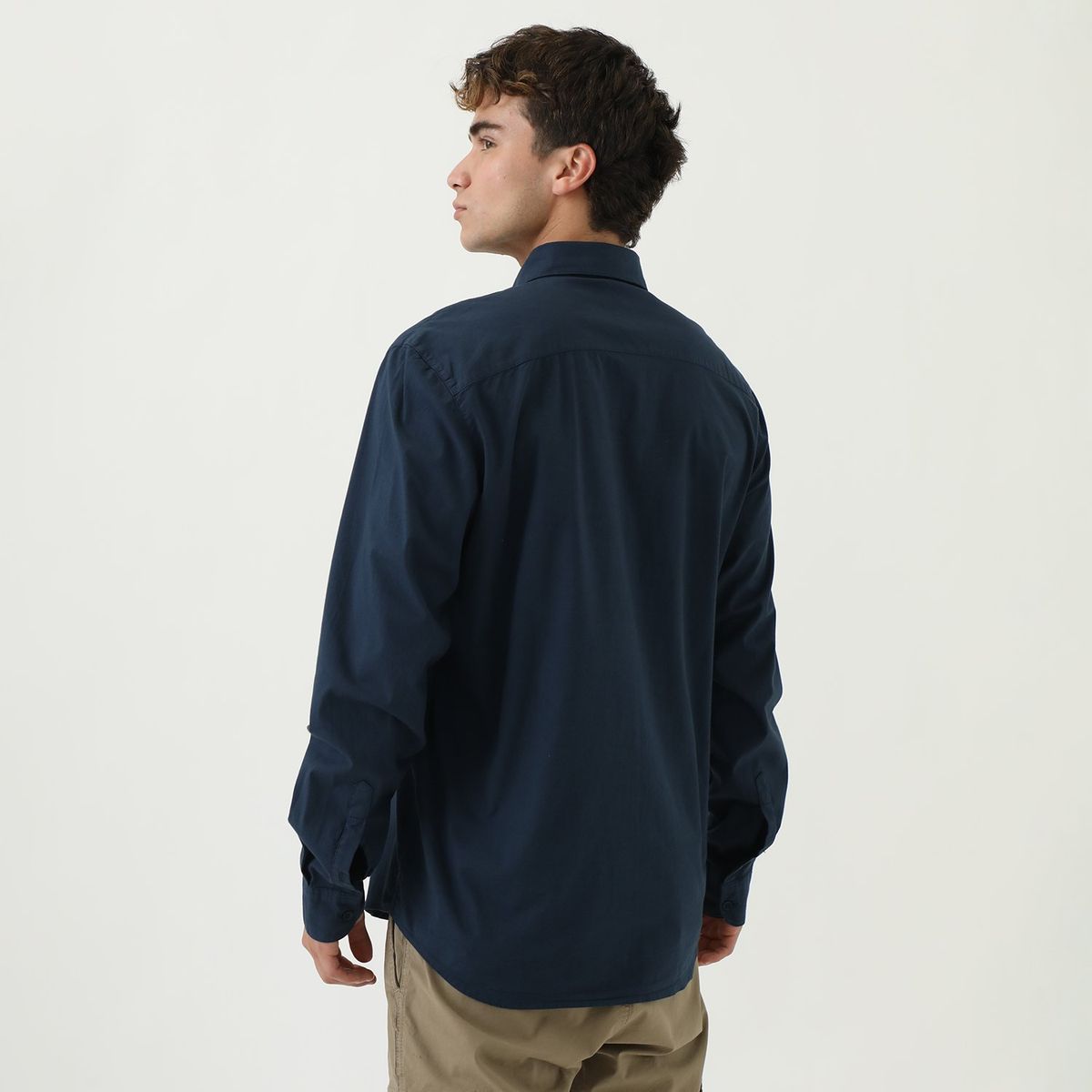 HUNTINGTON - Camisa Hombre Strech Manga Larga Huntington