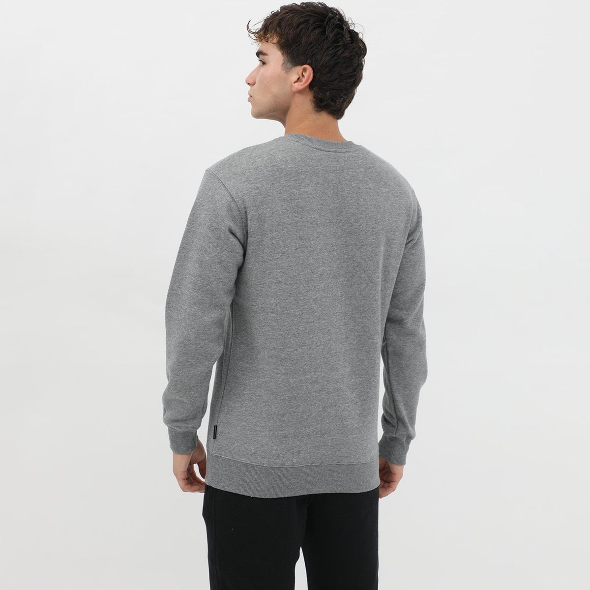 HUNTINGTON - Polera Hombre Crew Huntington