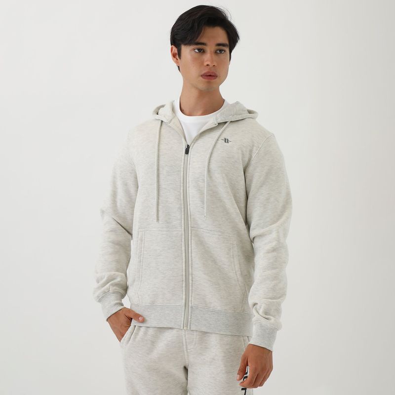 HUNTINGTON - Polera Algodón Hombre Huntington Con Capucha