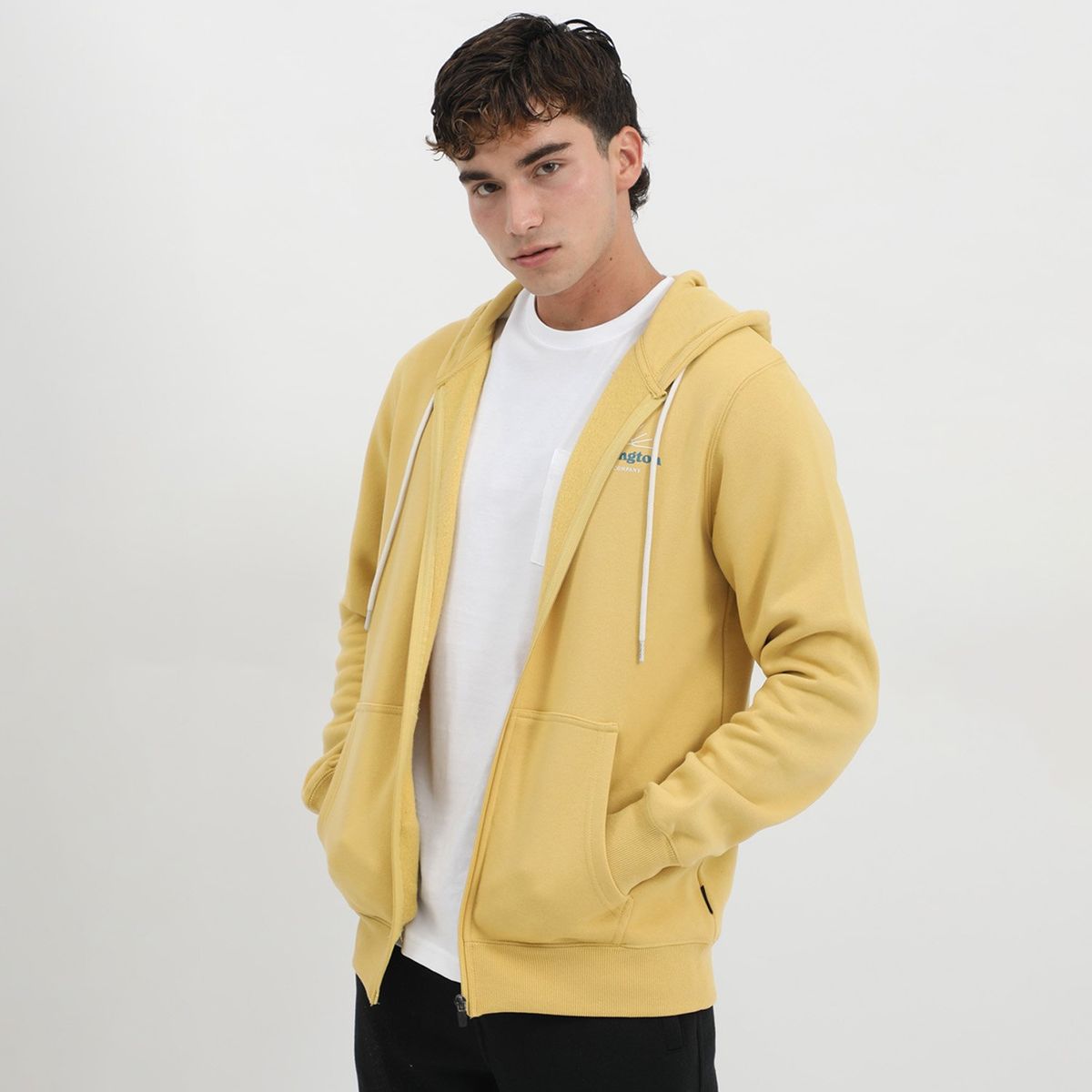 HUNTINGTON - Polera Hombre Con Capucha Huntington