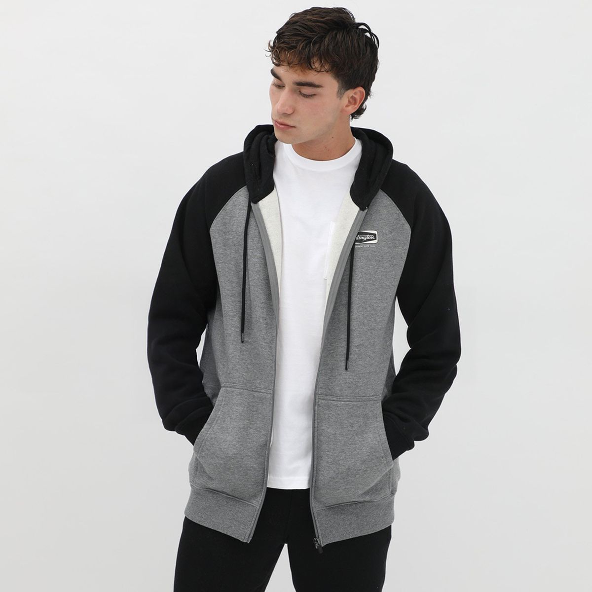 HUNTINGTON - Polera Hombre Con Capucha Huntington