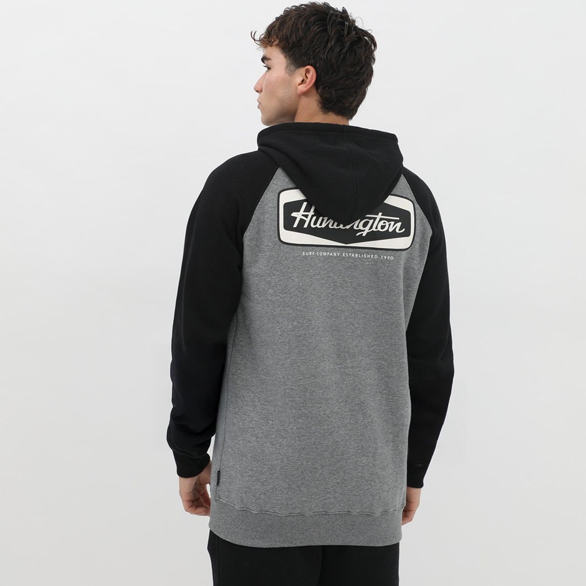 HUNTINGTON - Polera Hombre Con Capucha Huntington