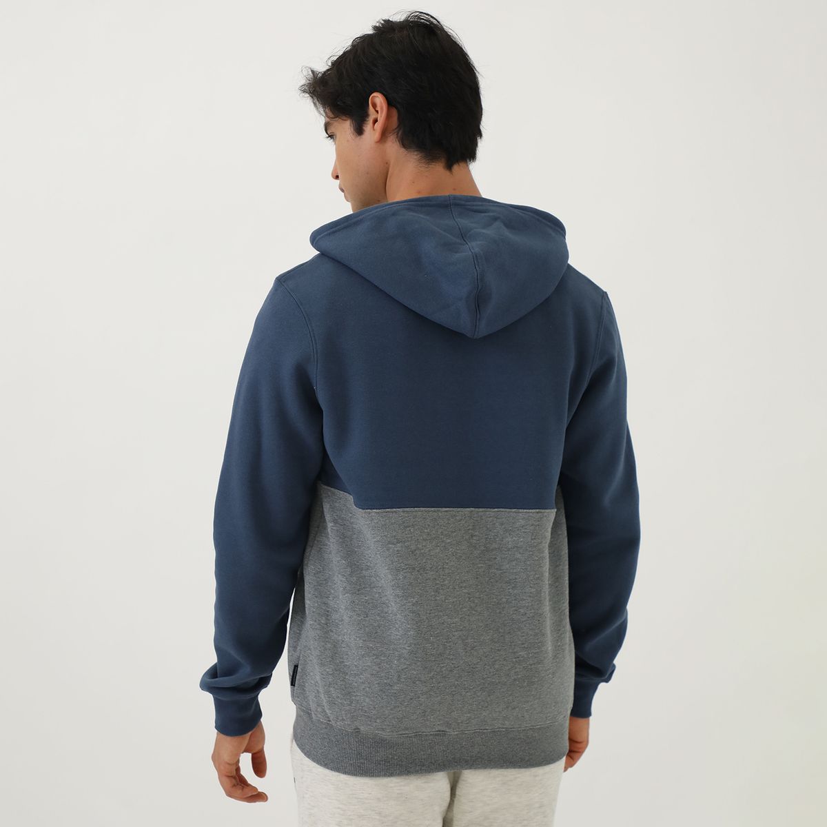 HUNTINGTON - Polera Algodón Hombre Huntington Con Capucha