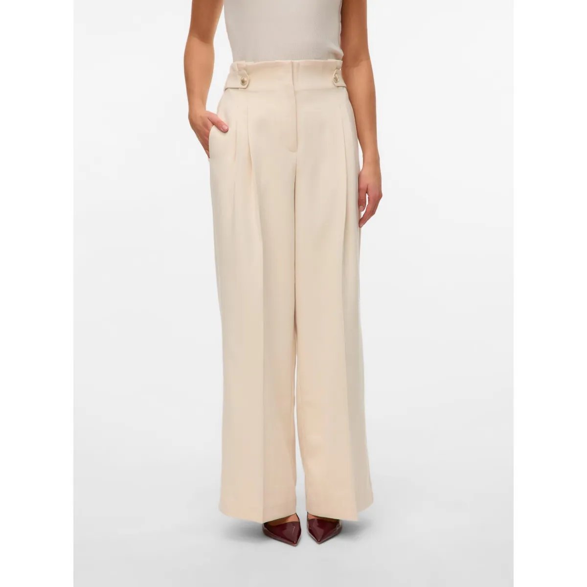 VERO MODA - Pantalón Flare Casual Mujer Vero Moda.