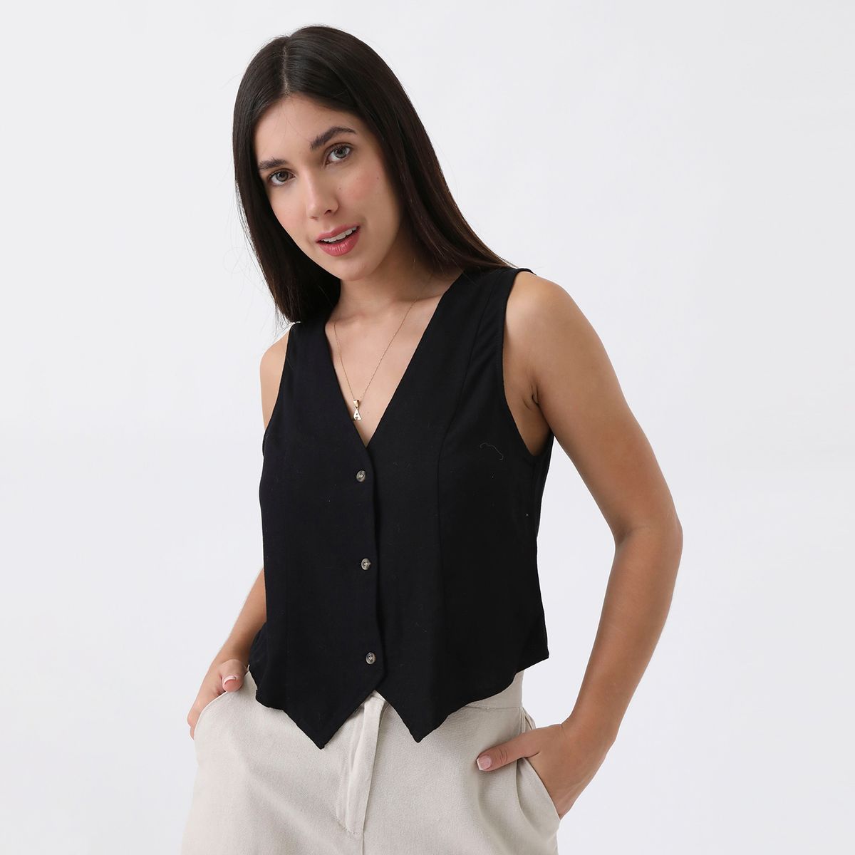 VERO MODA - Chaleco Casual Mujer Vero Moda