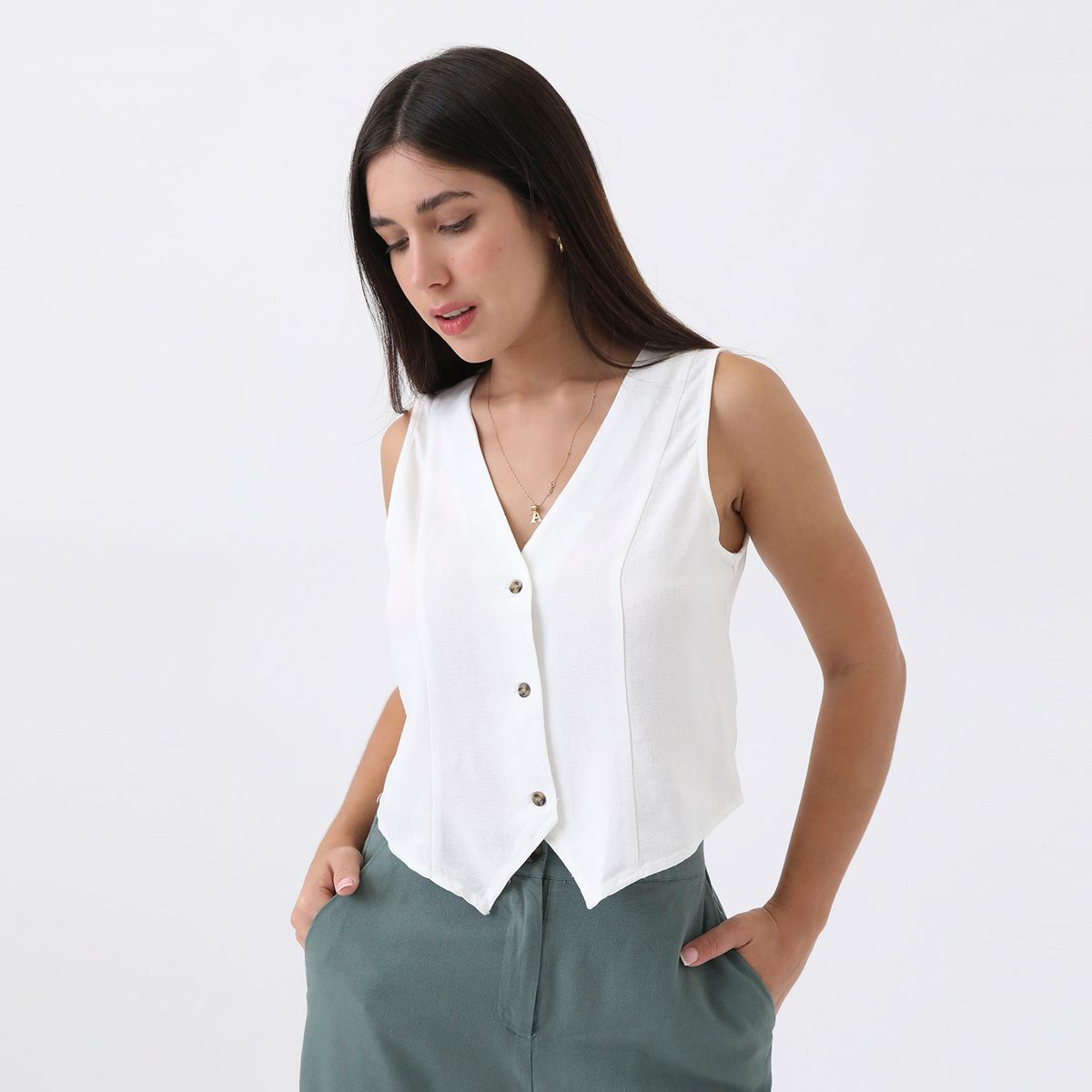 VERO MODA - Chaleco Casual Mujer Vero Moda