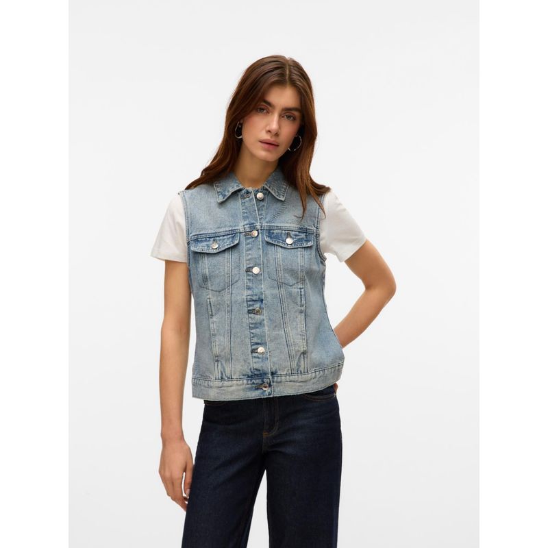 VERO MODA - Chaleco Algodón Mujer Vero Moda