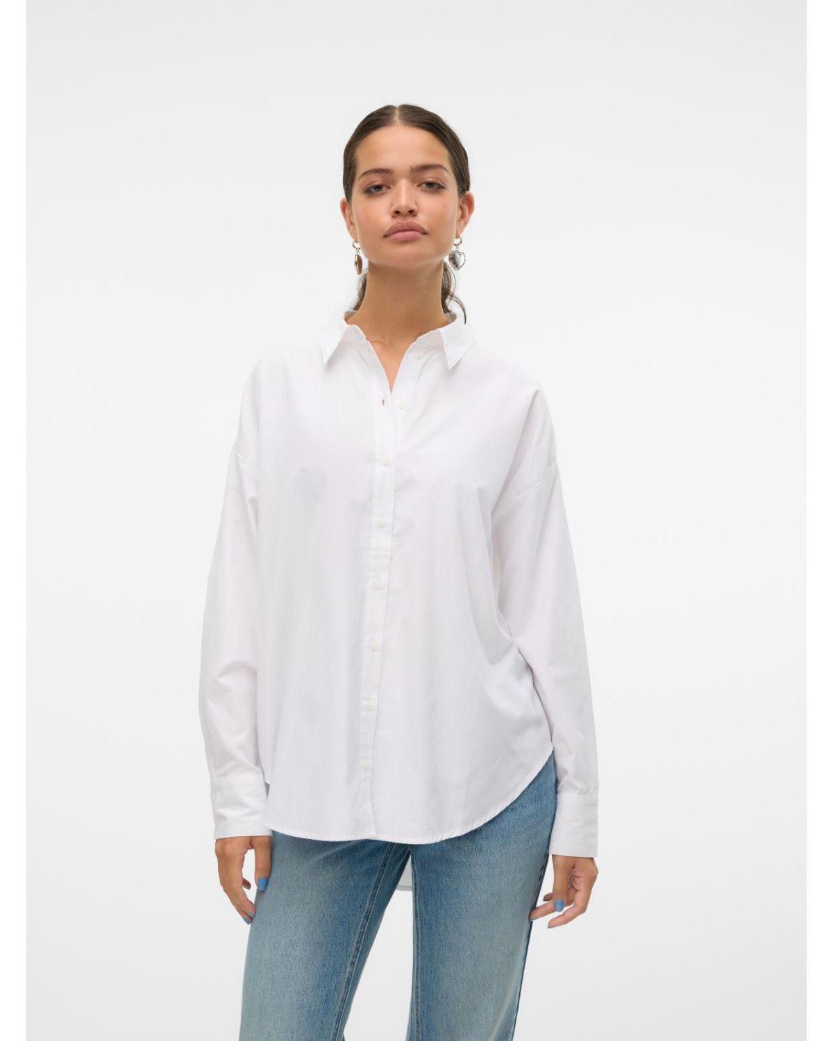 Vero Moda Cortefiel Camisas Mujer Camisa Manga Larga Casual Mujer