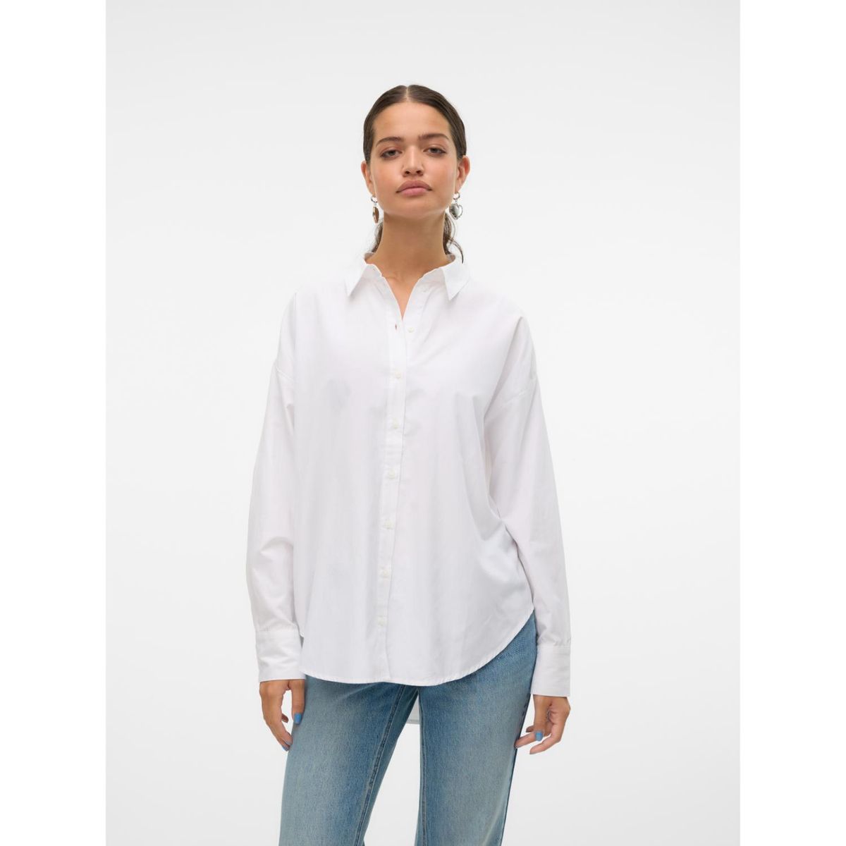 VERO MODA - Camisa Manga Larga Casual Mujer Vero Moda
