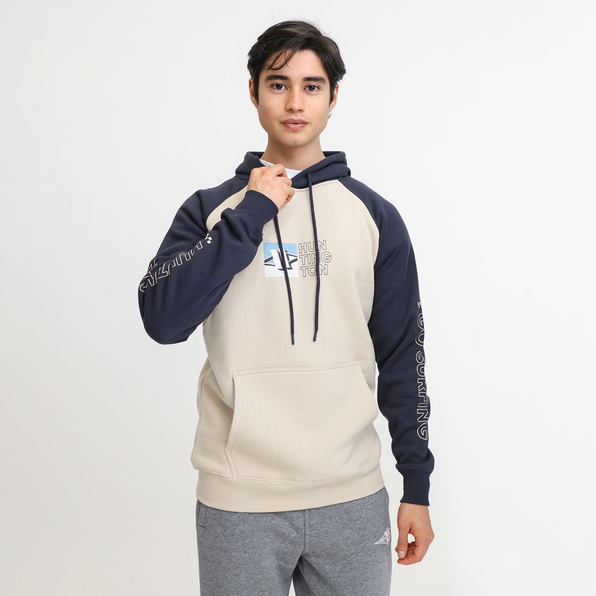 HUNTINGTON - Polera Algodón Casual Hombre Huntington