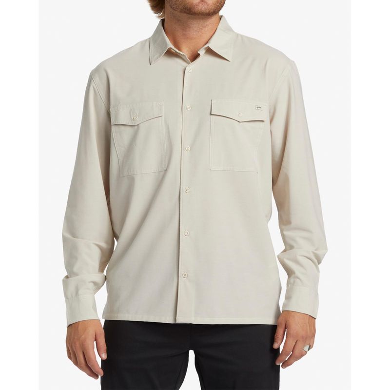 BILLABONG - Camisa Manga Larga 100% Algodón Casual Hombre Billabong