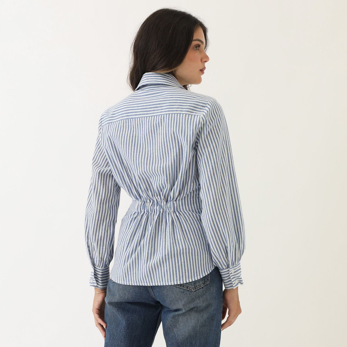 SYBILLA - Top Manga Larga 100% Algodón Mujer Sybilla