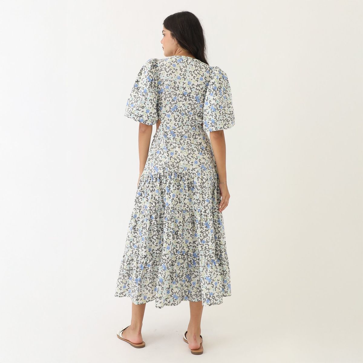 SYBILLA - Vestido Largo 100% Algodón Mujer Sybilla