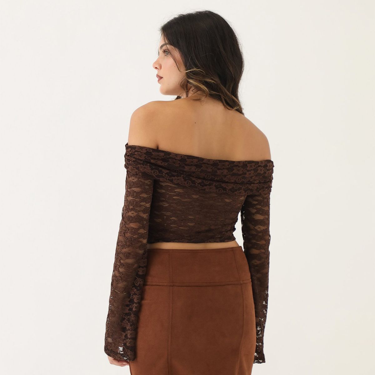 SYBILLA - Polo Manga Larga Casual Mujer Sybilla