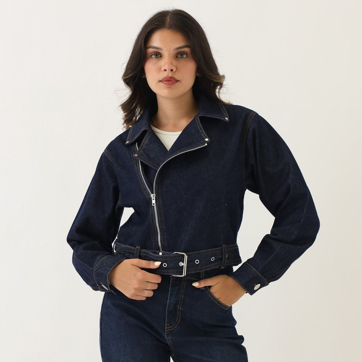 SYBILLA - Casaca 100% Algodón Mujer Sybilla