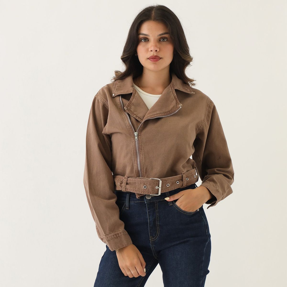 SYBILLA - Casaca 100% Algodón Mujer Sybilla