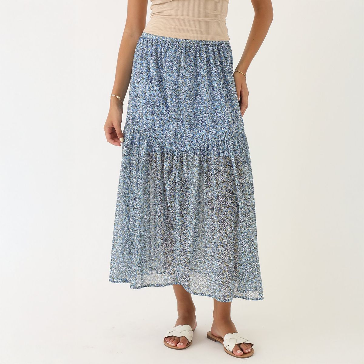 SYBILLA - Falda Larga Casual Mujer Sybilla