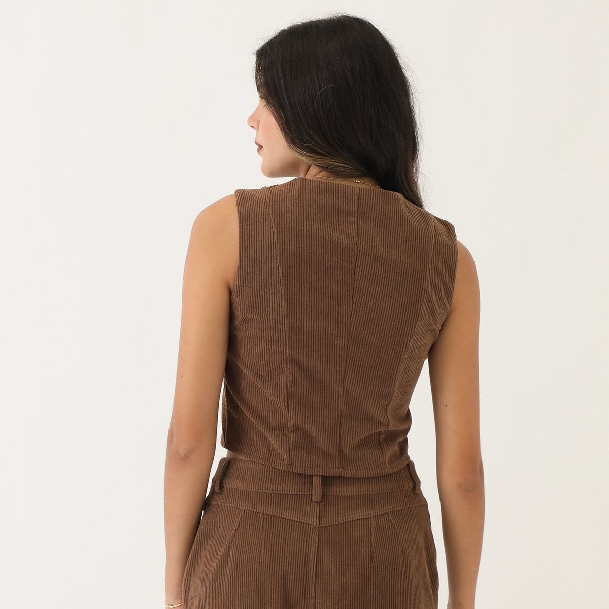 SYBILLA - Top Sin Mangas Casual Mujer Sybilla