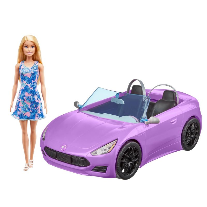 Car Barbie Macchina Lana Barbie Glam Cabrio Mattel