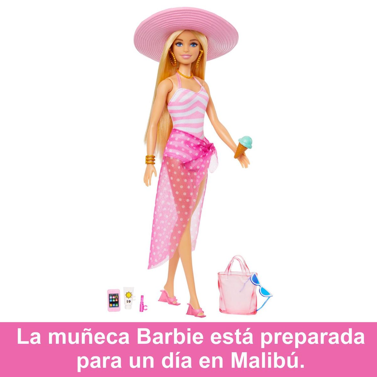 BARBIE - Muñeca Barbie Fashion & Beauty Día De Playa