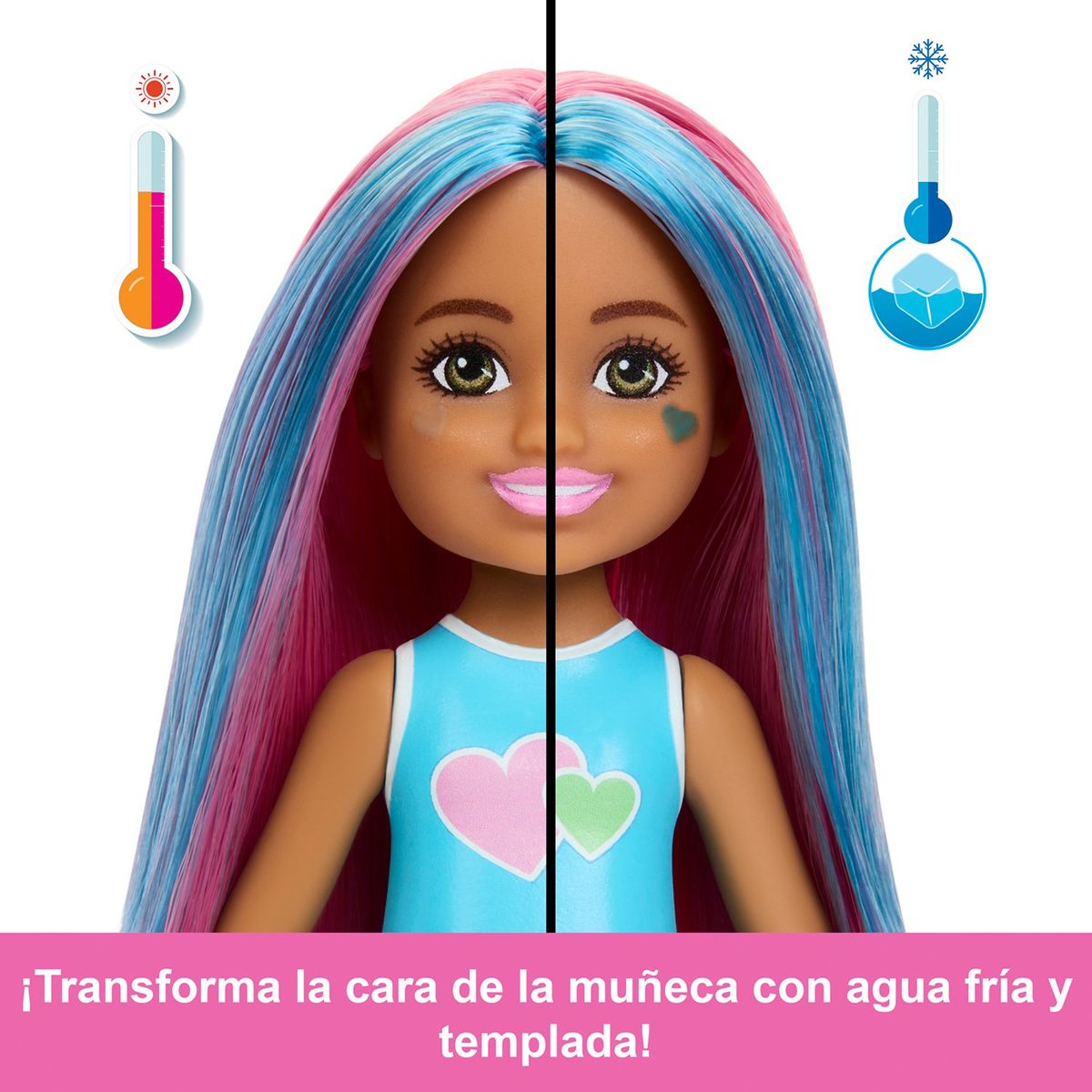 BARBIE - Barbie Pop Reveal Muñeca Batidos Chelsea Sorpresa