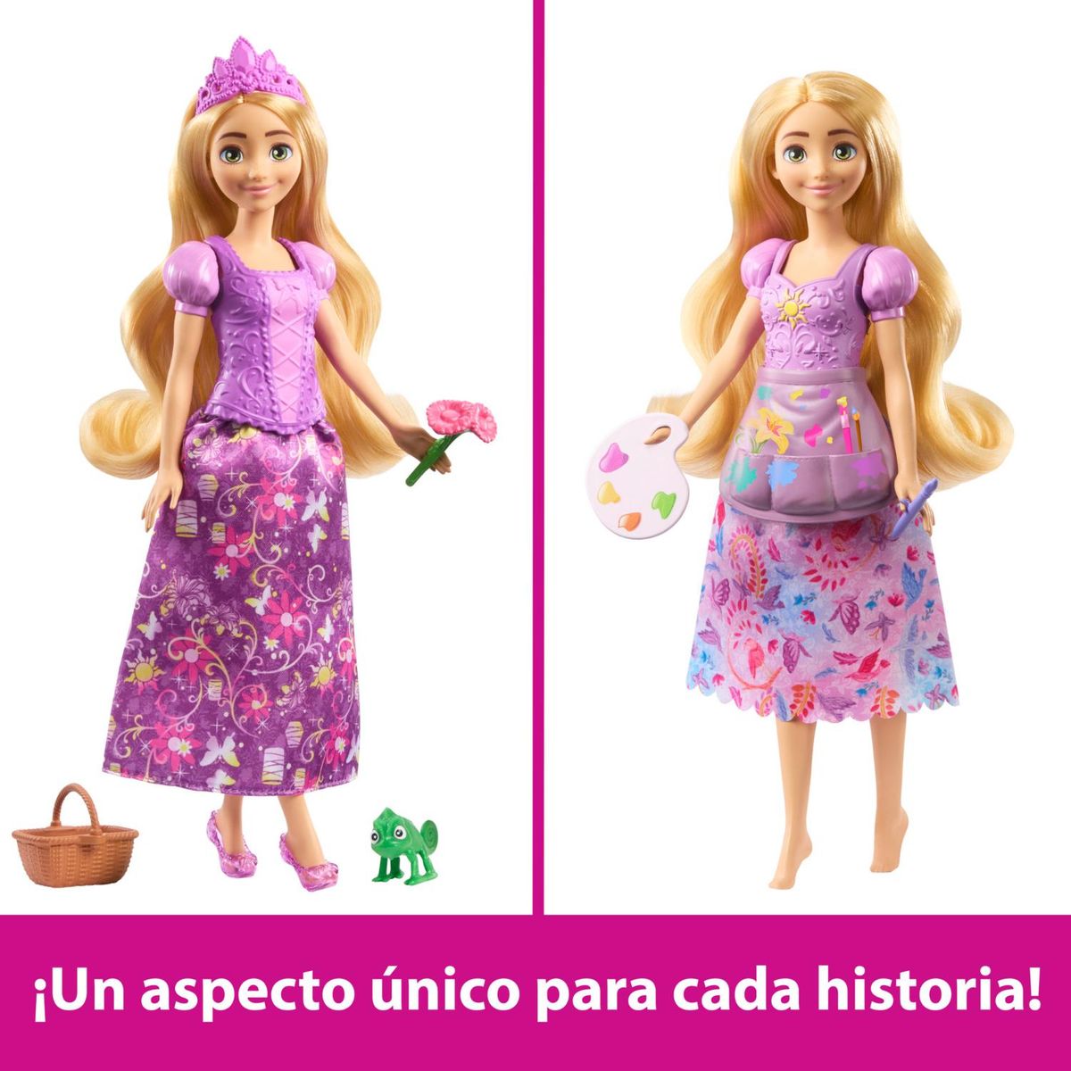DISNEY - Set de Juego Rapunzel Cambio De Vestido Disney