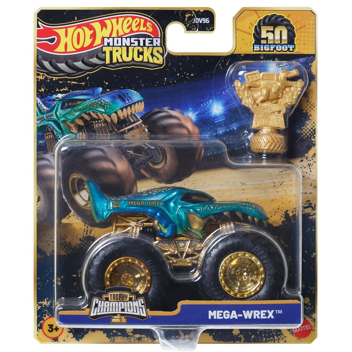 HOT WHEELS - Hot Wheels Monster Trucks Auto Sorpresa Campeonato De Bigfoot