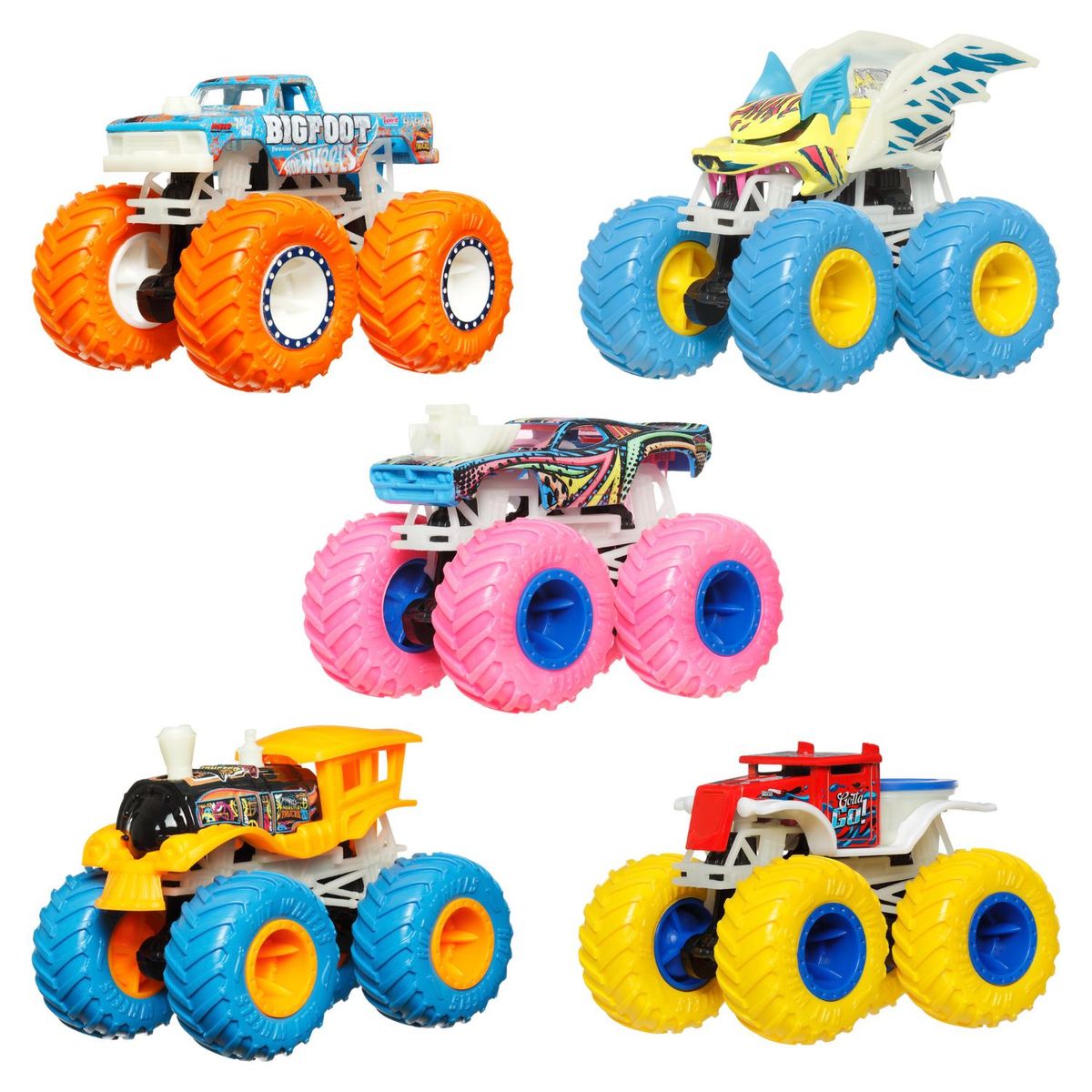 HOT WHEELS - Monster Trucks Sorpresa Hot Wheels Glow In The Dark