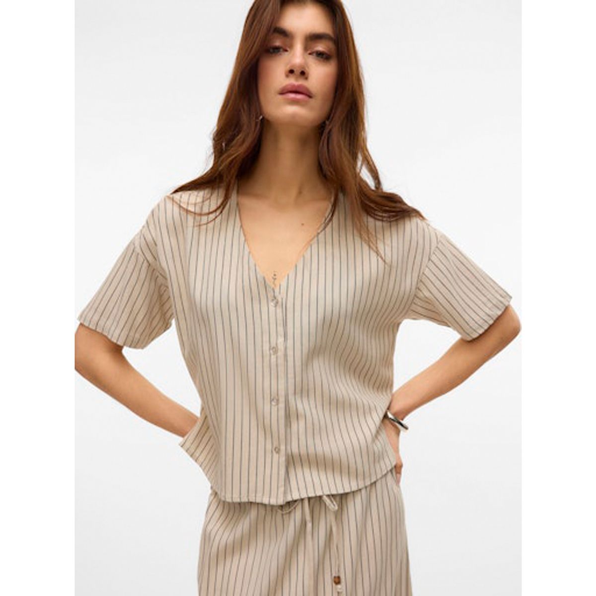 VERO MODA - Polo Manga Corta Casual Mujer Vero Moda