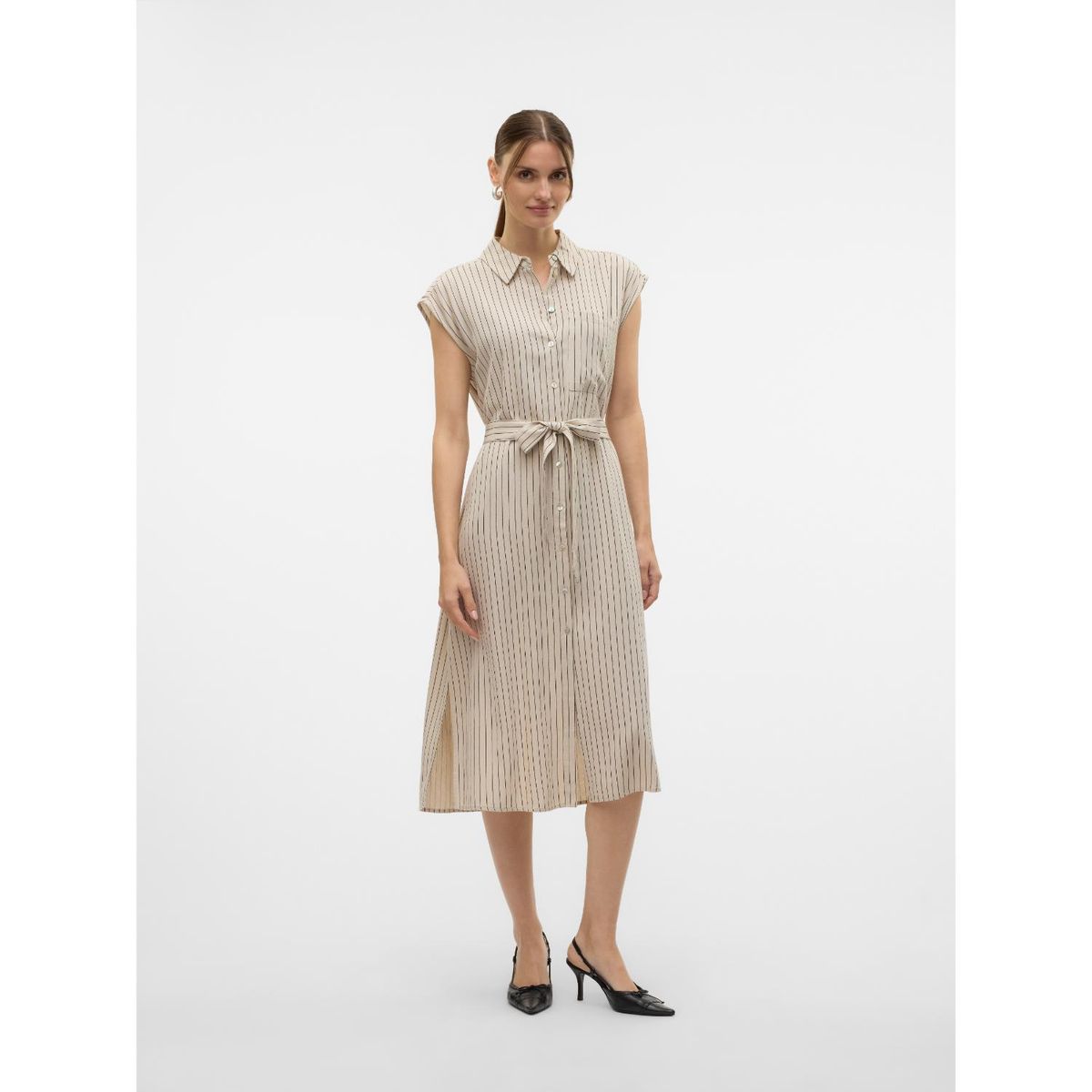 VERO MODA - Vestido Largo Casual Mujer Vero Moda