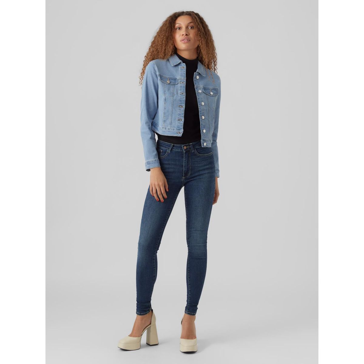 VERO MODA - Abrigo Algodón Mujer Vero Moda