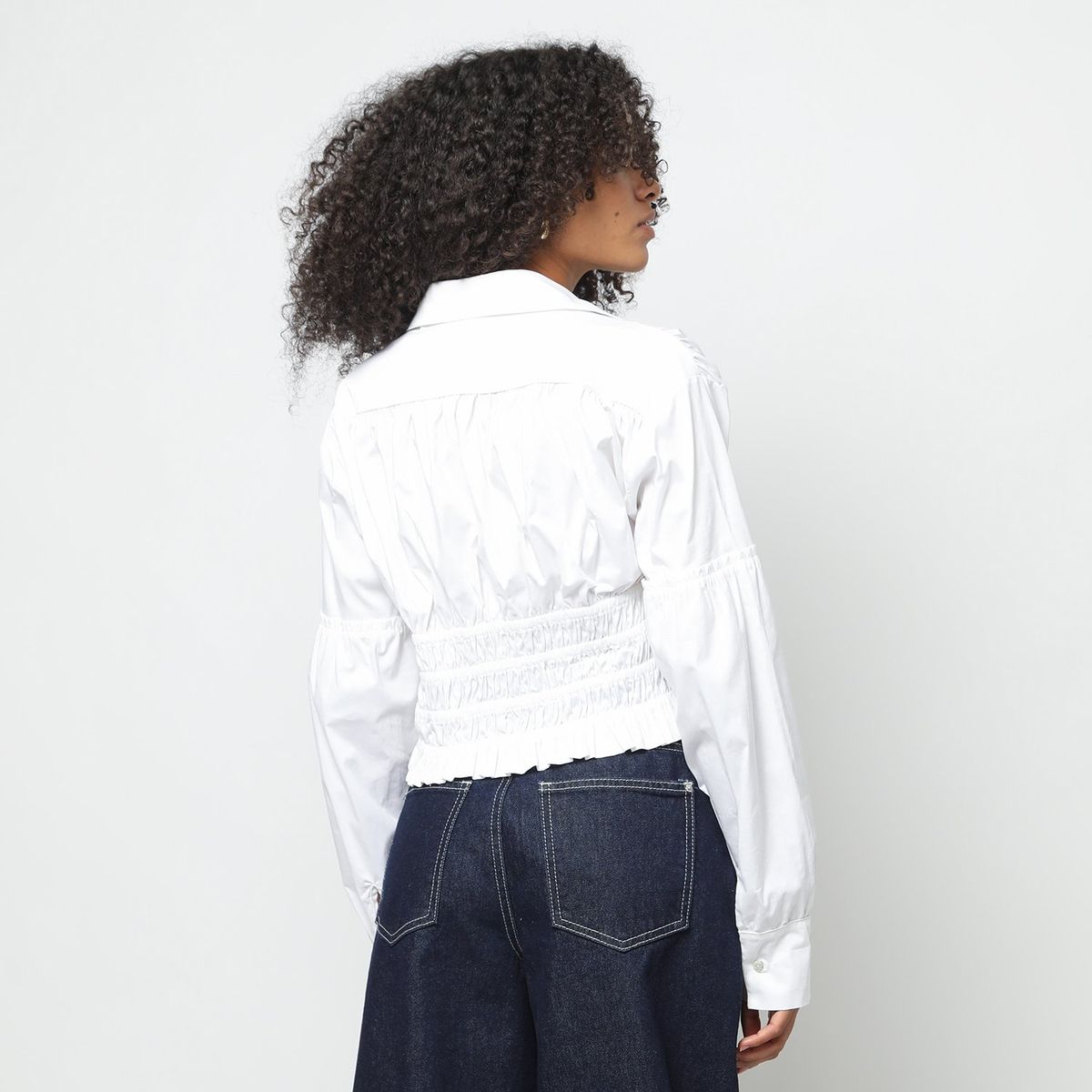 DENIMLAB - Blusa Manga Larga Algodón Mujer Denimlab