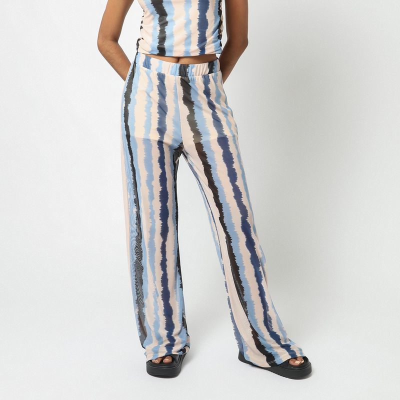 DENIMLAB - Pantalón Flare Casual Mujer Denimlab