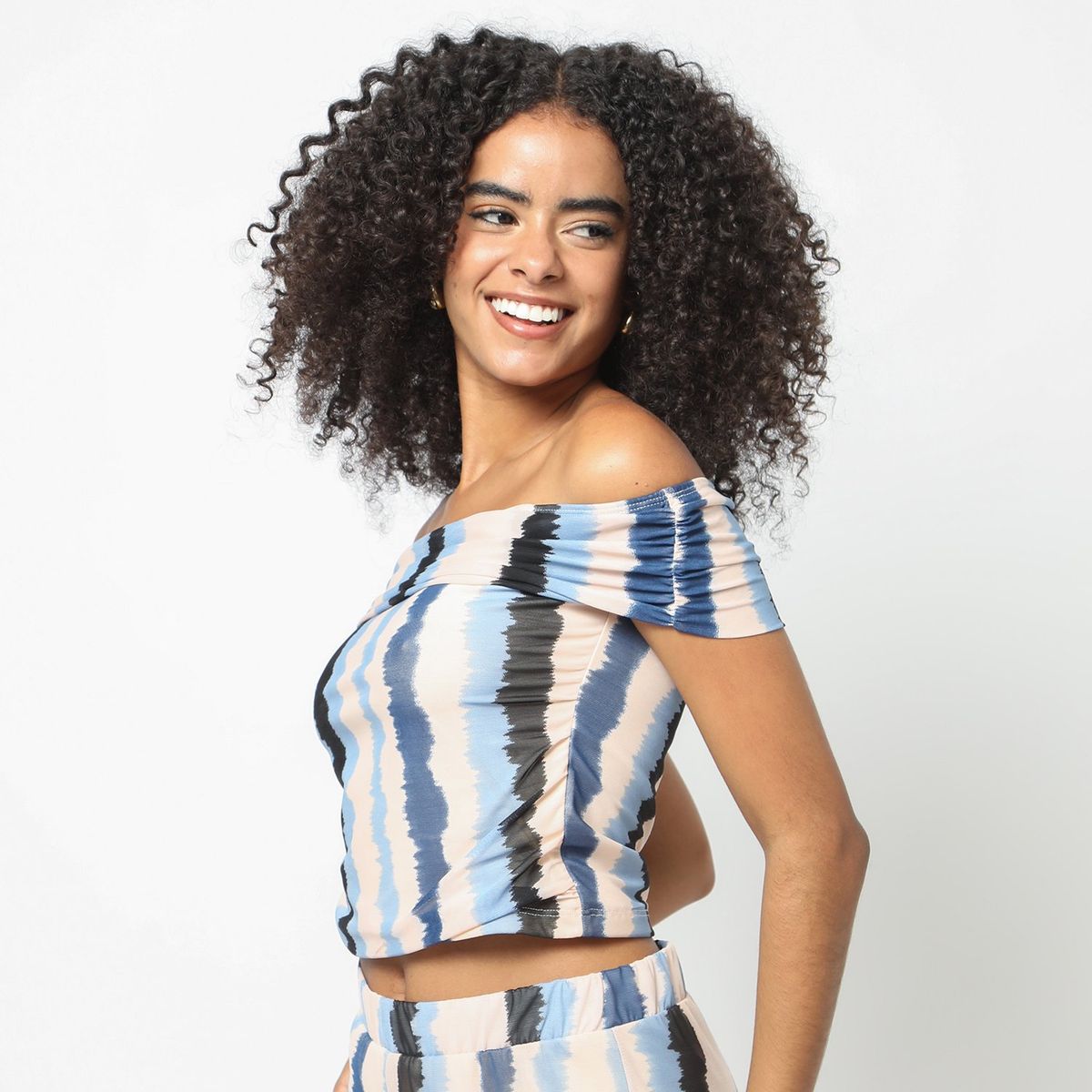 DENIMLAB - Top Manga Larga Casual Mujer Denimlab