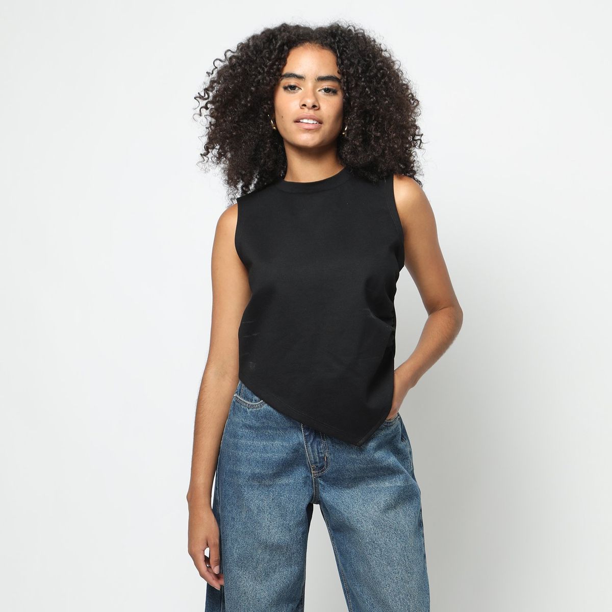 DENIMLAB - Top Sin Mangas Casual Mujer Denimlab