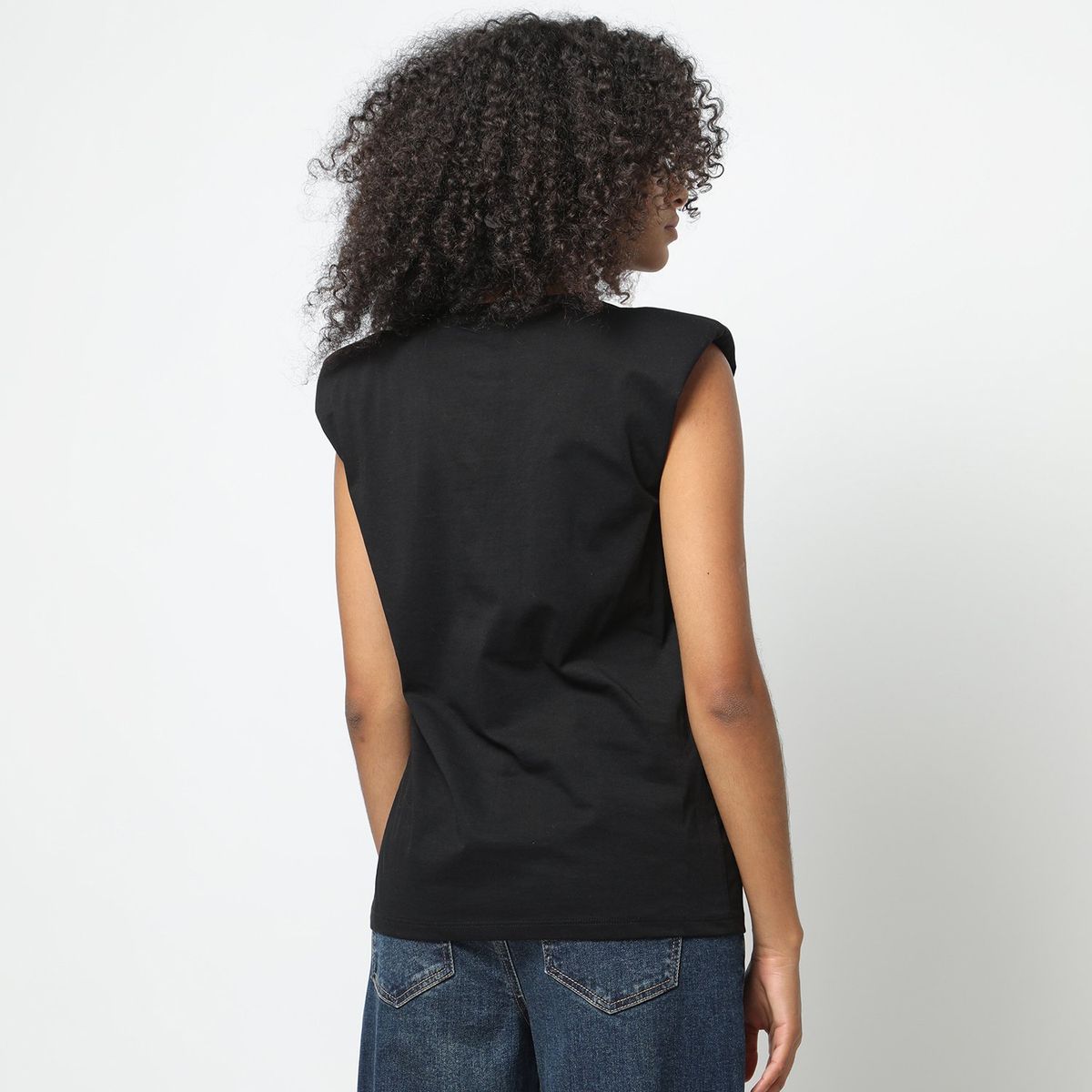 DENIMLAB - Polo Sin Mangas 100% Algodón Mujer Denimlab