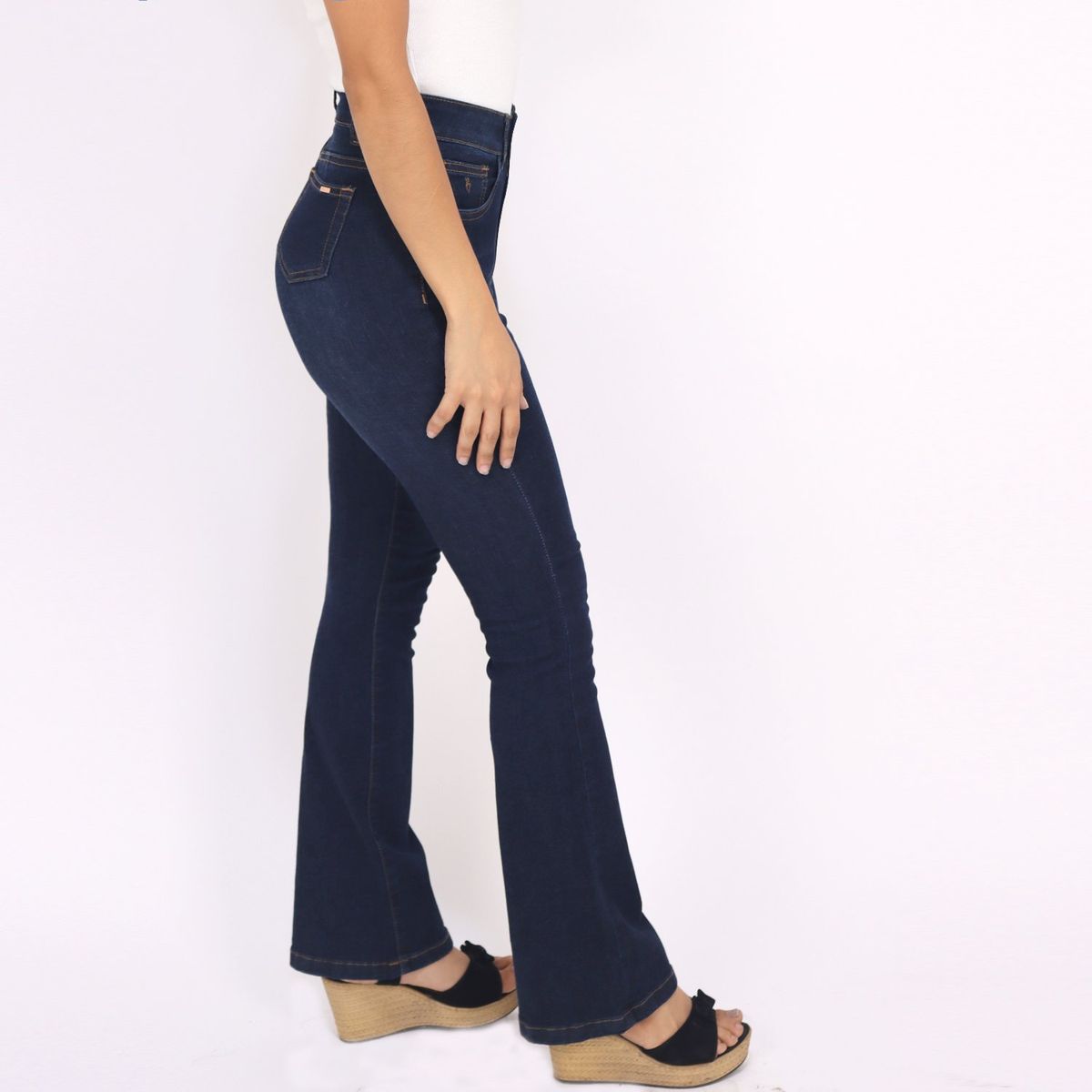 KAYRA POBLET - Jean Skinny Tiro Alto Mujer Kayra Poblet