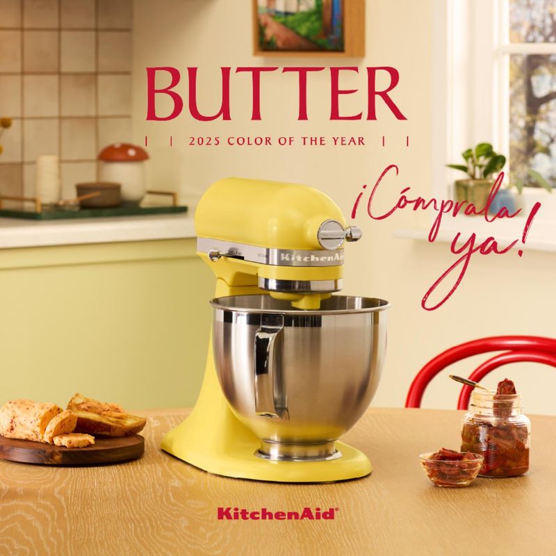 KITCHENAID - Batidora de Pedestal Amarilla 4.7L 5KSM195PSEBT