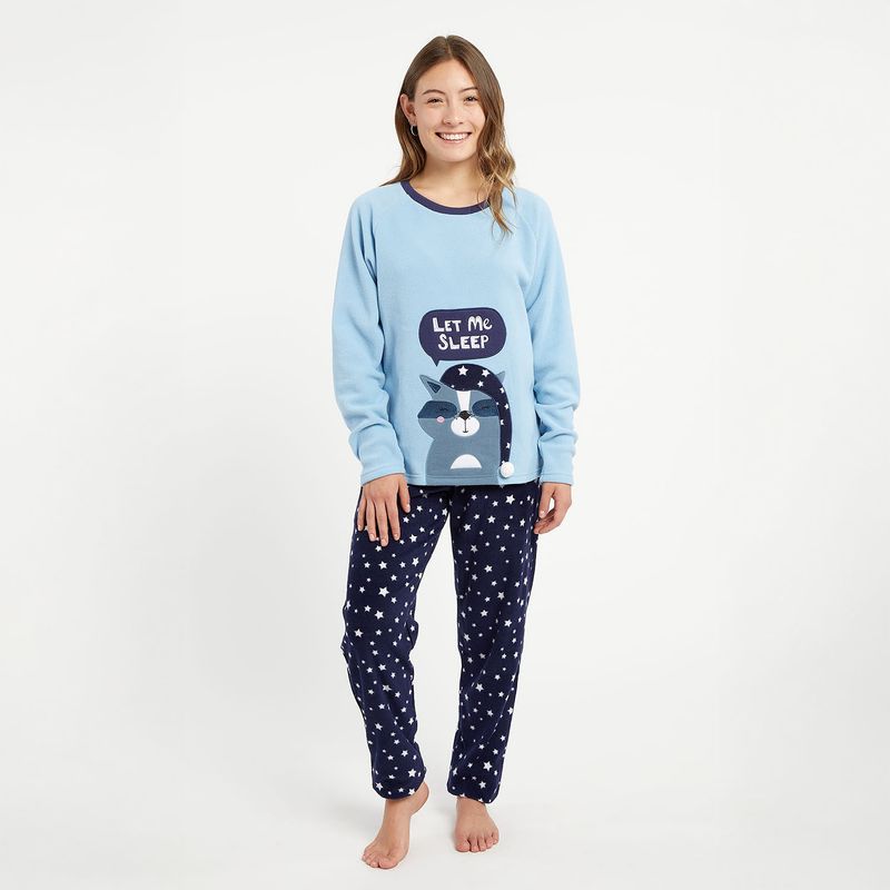 KAYSER - Pijama Juvenil Mujer Polar Kayser