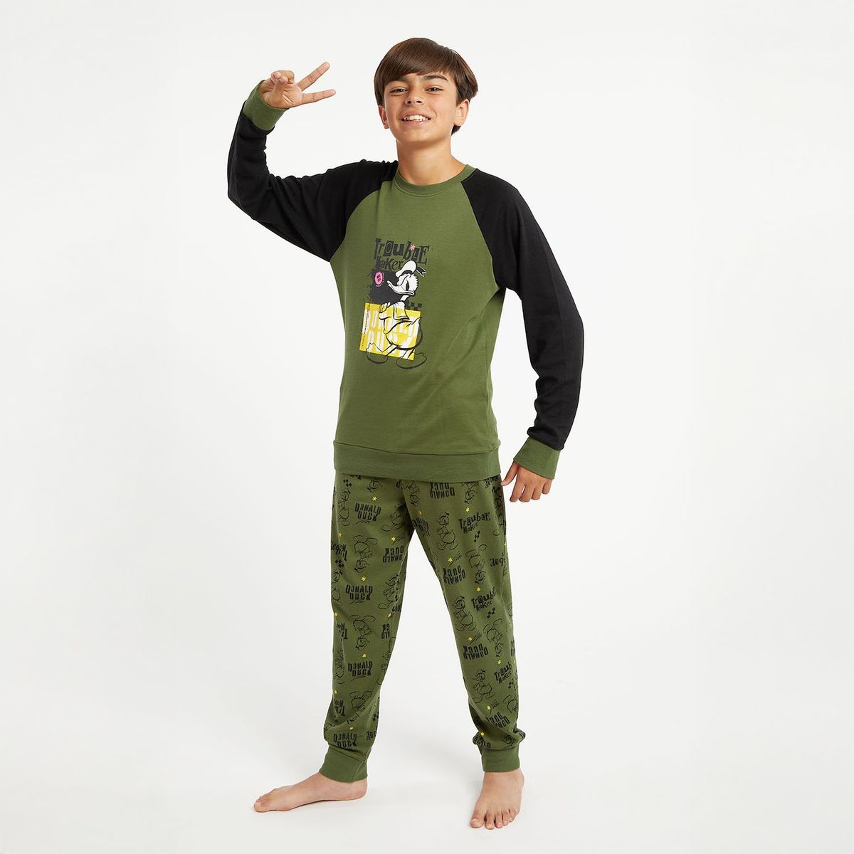 KAYSER - Pijama Juvenil Hombre Algodón Kayser