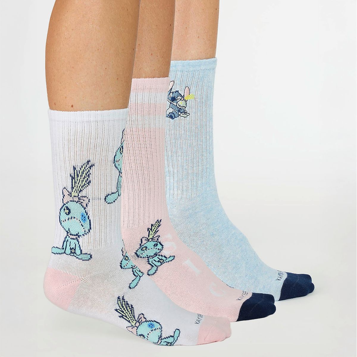 KAYSER - Tripack Media Larga Algodón Stitch Kayser