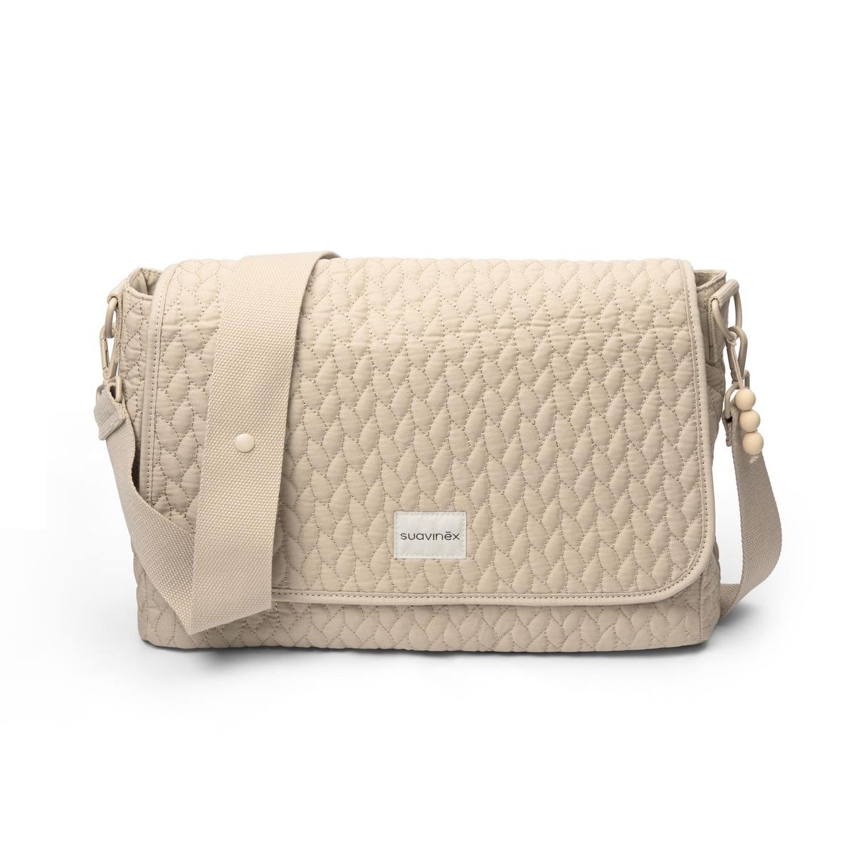 SUAVINEX - Bolso Pañalero Bandolera Beige Suavinex