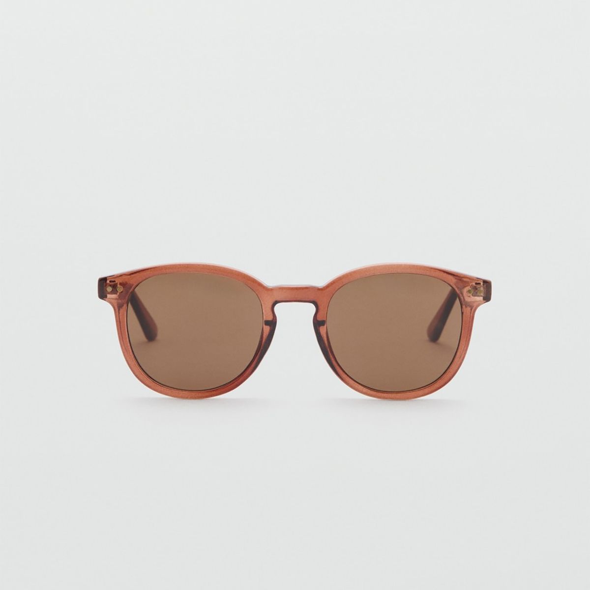 MANGO - Gafas De Sol Montura Redonda Hombre Mango Man