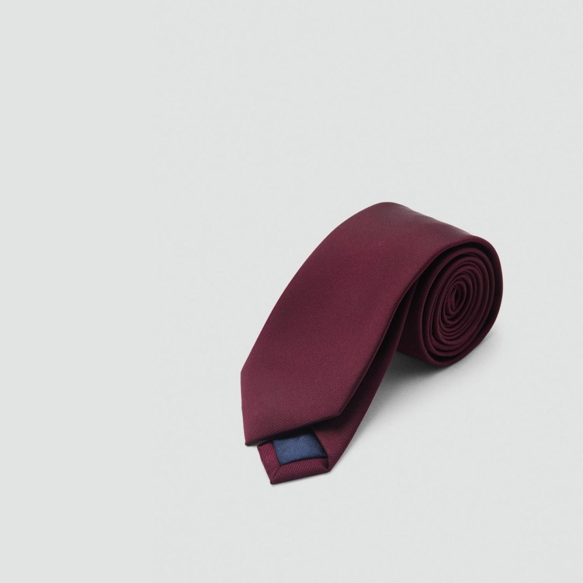 MANGO - Corbata Lisa Microestructura Mango Man