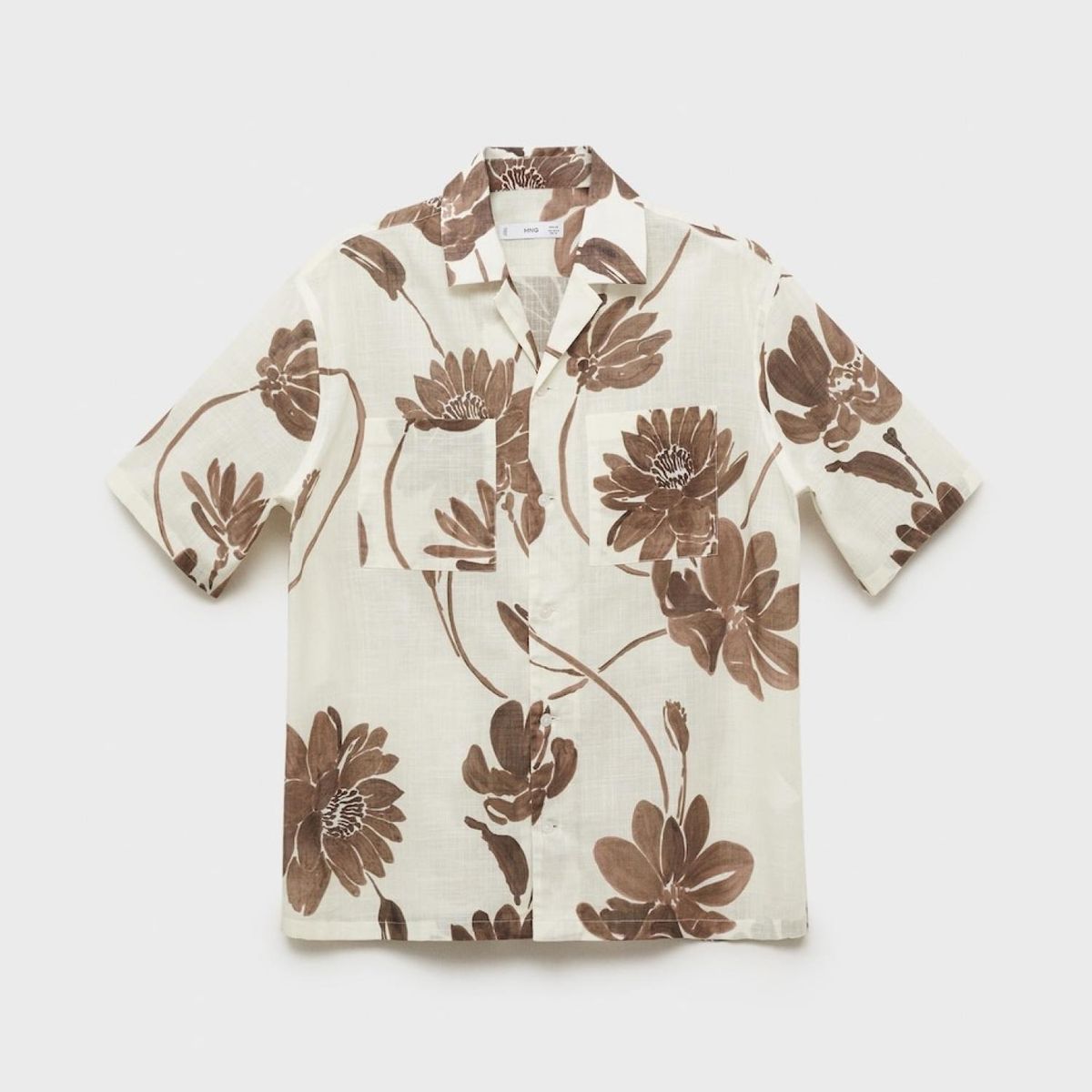 MANGO - Camisa Estampado Floral Hombre Mango Man